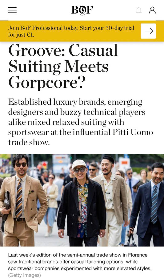 【PITTI 総括】カジュアルセットアップはやはりマスト?