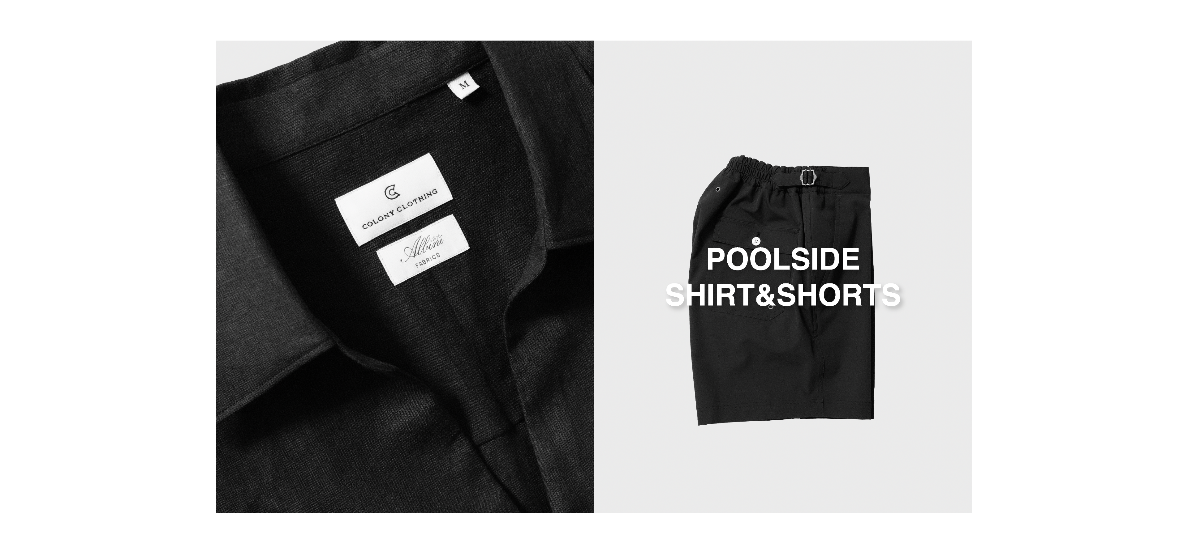 POOLSIDE SHIRT&SHORTS – colonyclothing.jp