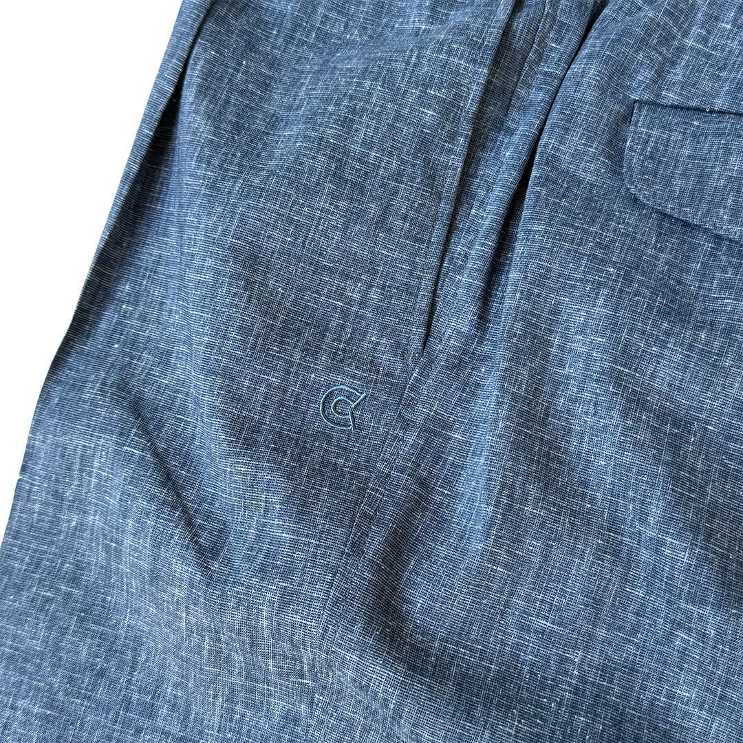 COLONY CLOTHING / ワンプリーツイージートラウザーズ メランジカラー / CC2401-PT02-01