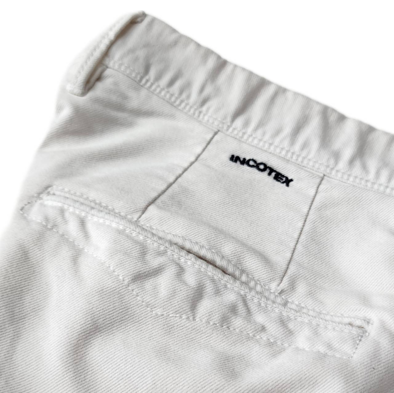 INCOTEX SLACKS (インコテックス スラックス) / SLIM FIT ガーメントダイコットンストレッチギャバジンテーパードパンツ / 17S100-4611D