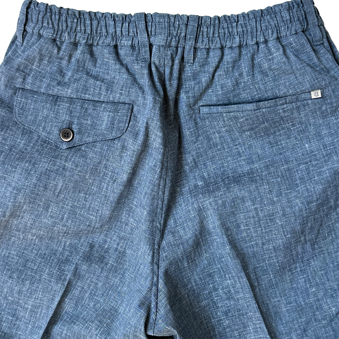 COLONY CLOTHING / ワンプリーツイージートラウザーズ メランジカラー / CC2401-PT02-01