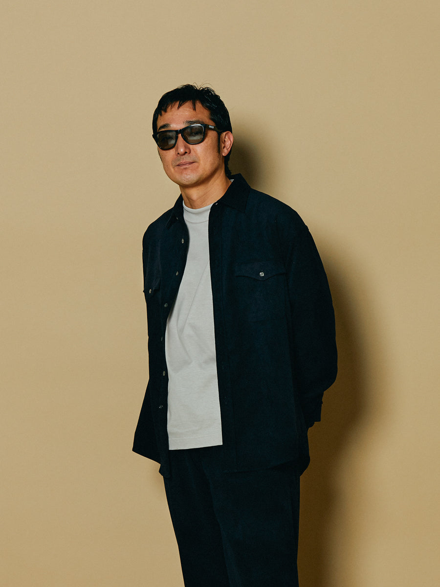 COLONY CLOTHING / Ultrasuede® ダブルポケットシャツ / CC2302-SH04