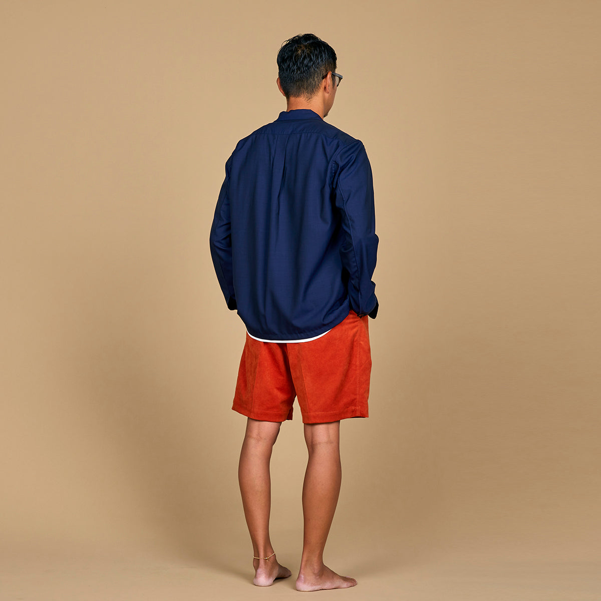 COLONY CLOTHING / Ultrasuede® プリーツショーツ / CC2401-PT05-1