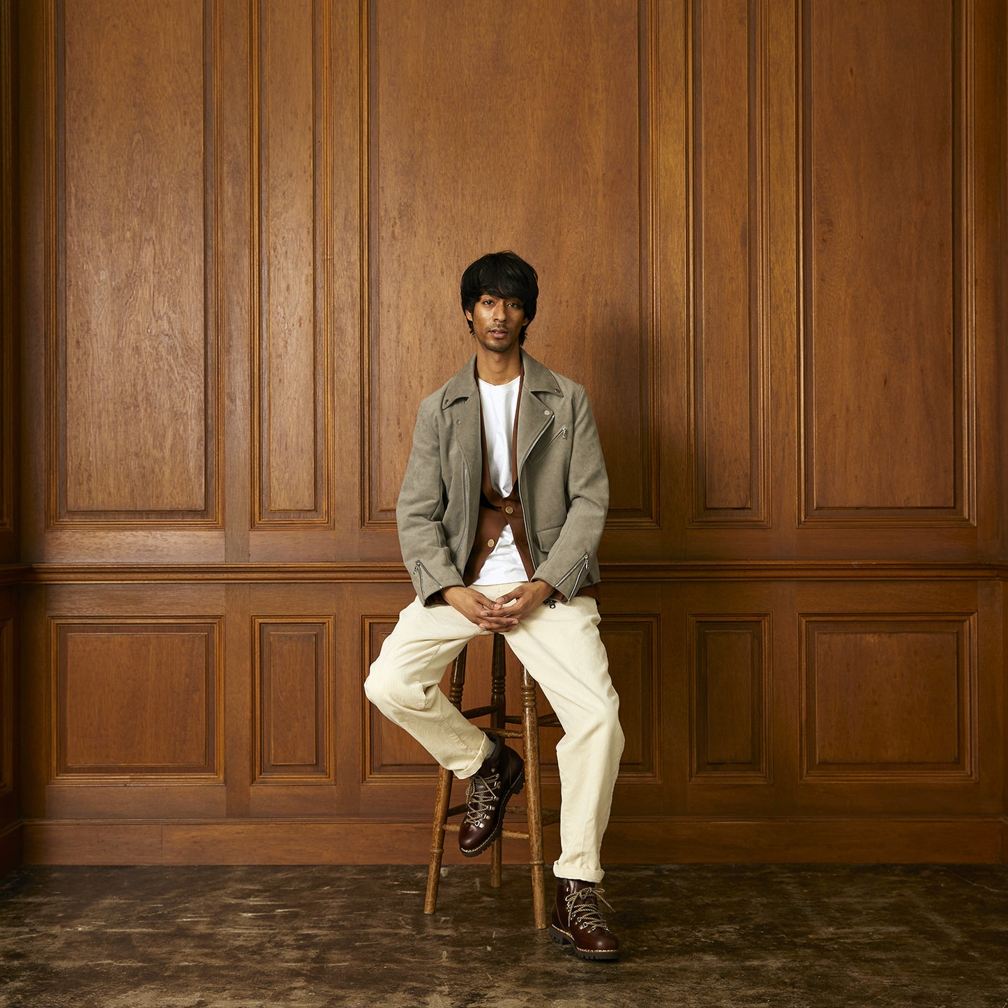 COLONY CLOTHING / Ultrasuede® ダブルライダース / CC2302-JK02W