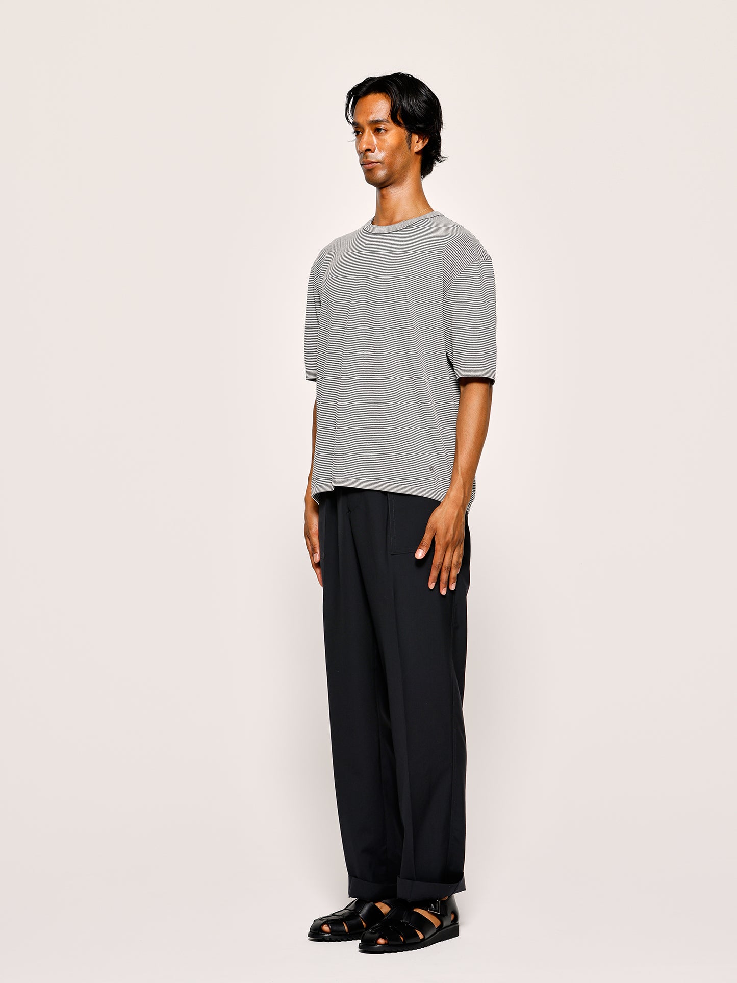 COLONY CLOTHING / ボーダーニットTEE / CC2501-KN01