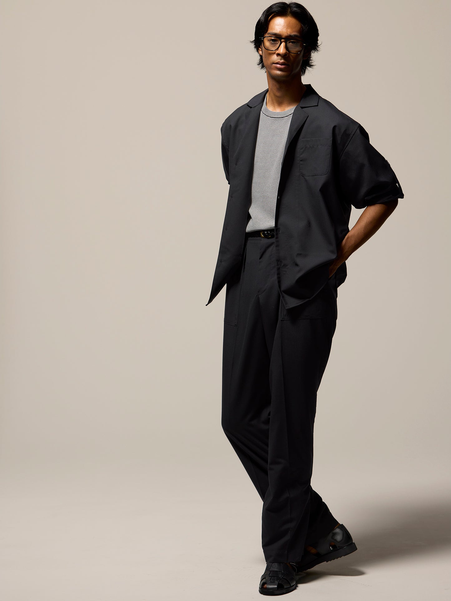 COLONY CLOTHING / ベイカートラウザーズ ウール / CC2501-PT01-03