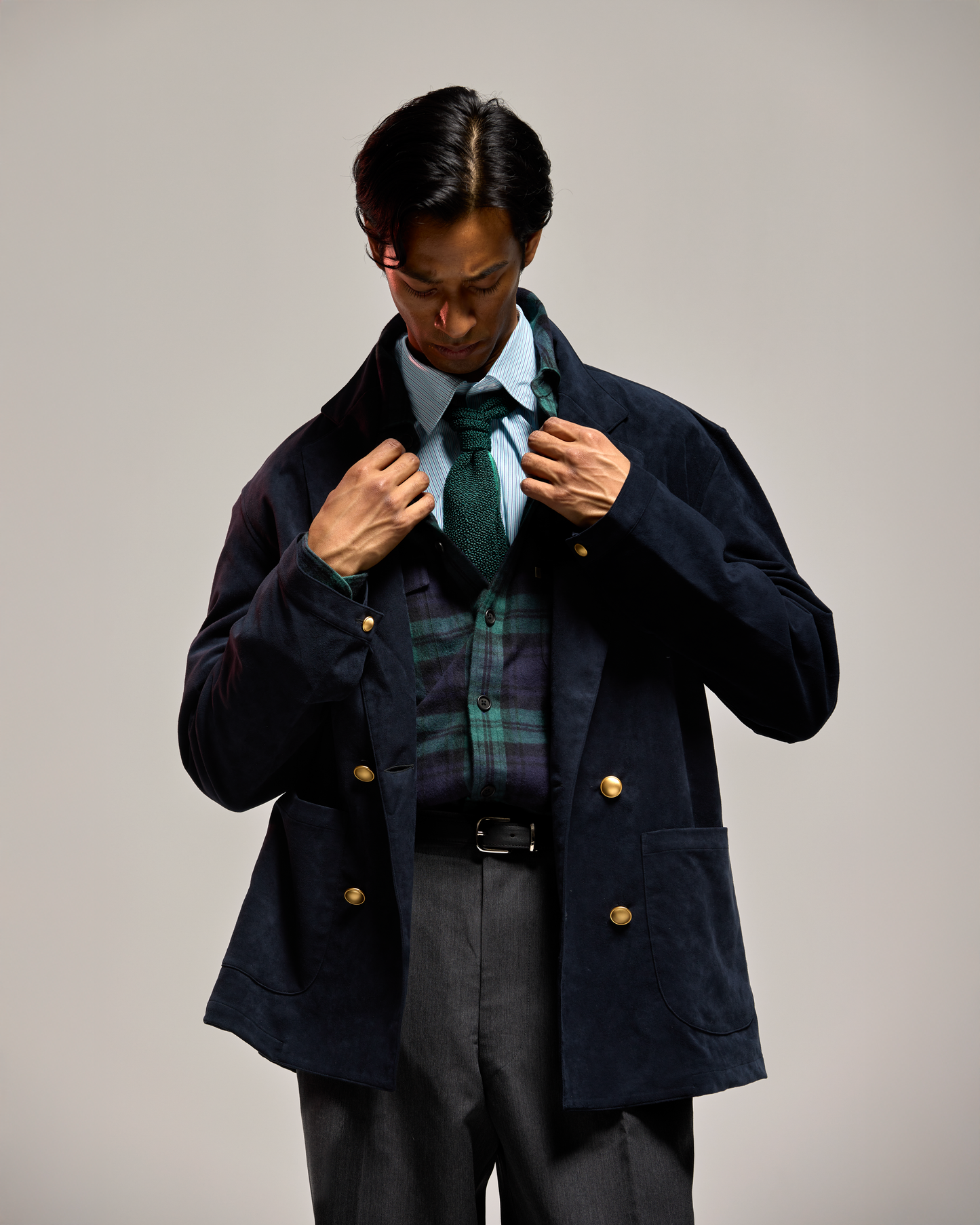 COLONY CLOTHING / Ultrasuede® シャツジャケットダブル / CC2402-JK01WB