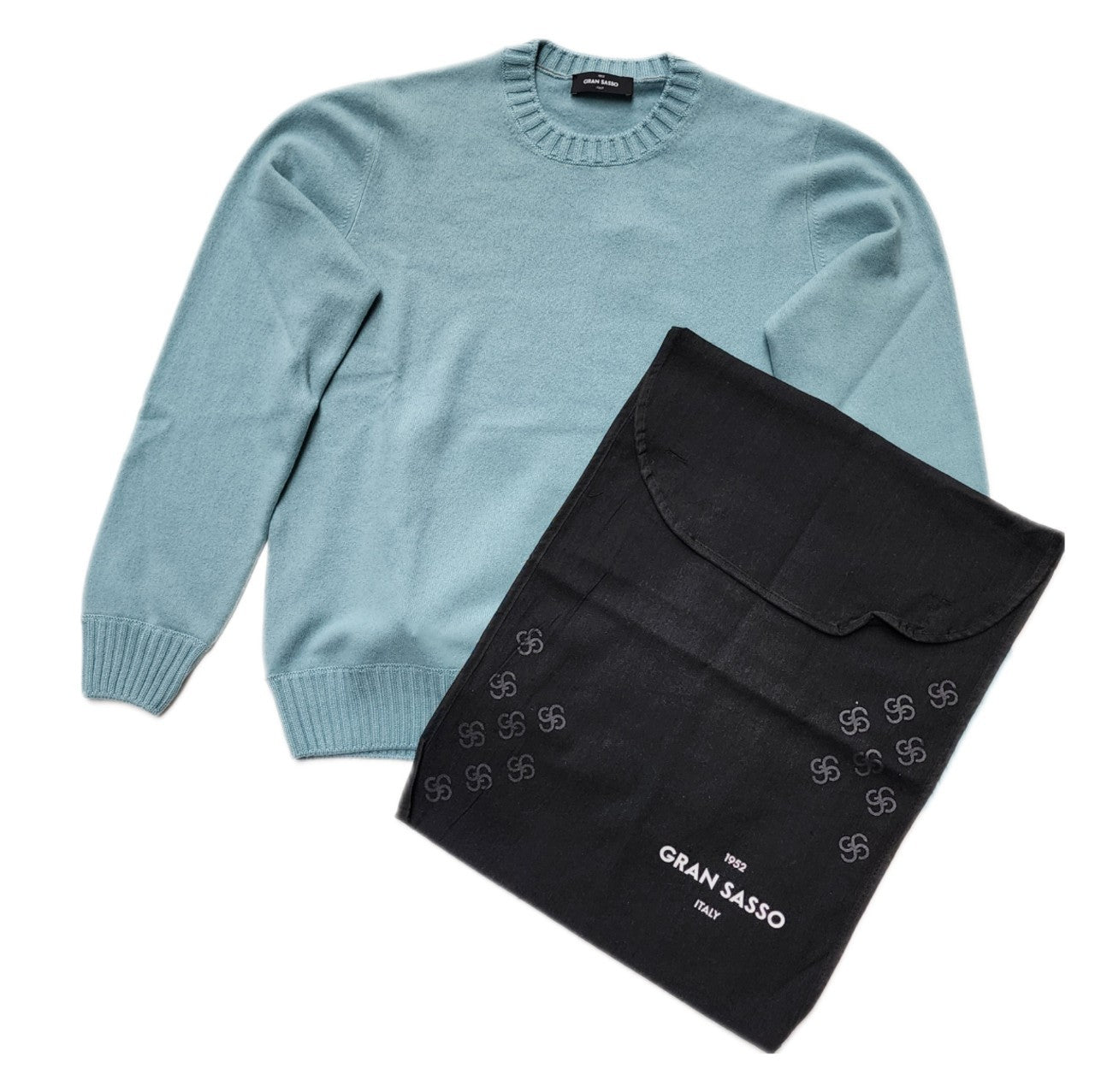 Gran Sasso グランサッソ / カシミヤ クルーネックニット