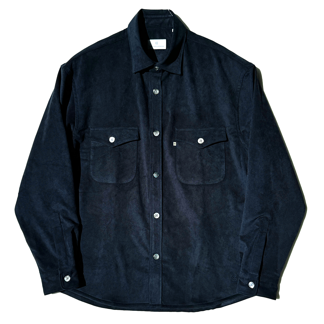 COLONY CLOTHING / Ultrasuede® ダブルポケットシャツ (サイドポケット付き) / CC2402-SH04