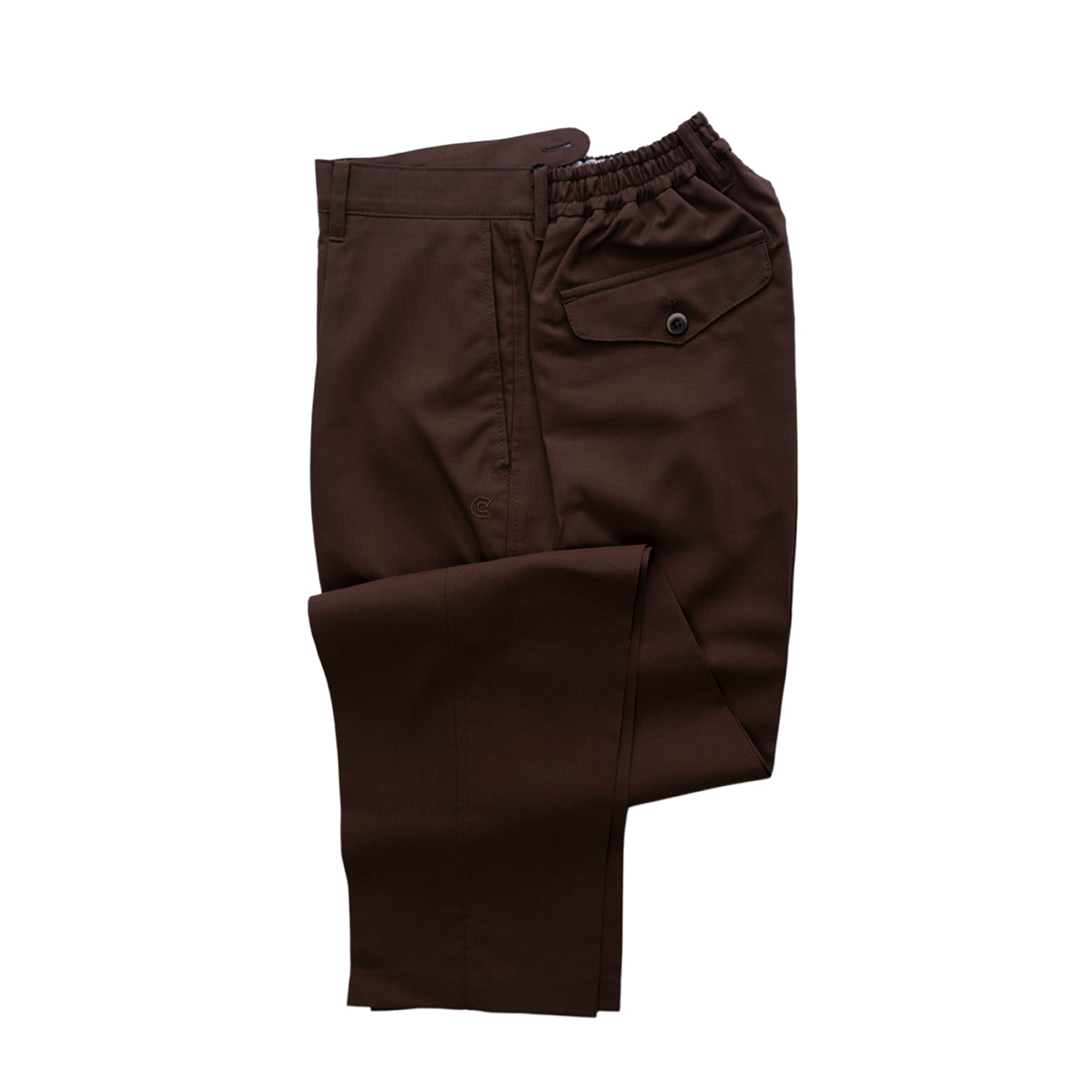 COLONY CLOTHING / ONE PLEAT TROUSERS TECH WOOL / CC21-PT01-3