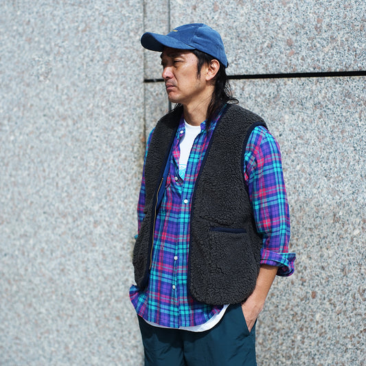 COLONY CLOTHING / ボア ベスト / CC2202-JK06