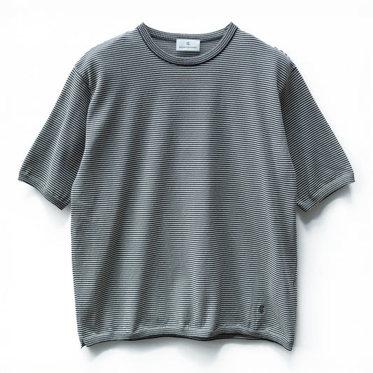 COLONY CLOTHING / 和紙ボーダーニット / CC2301-KN03