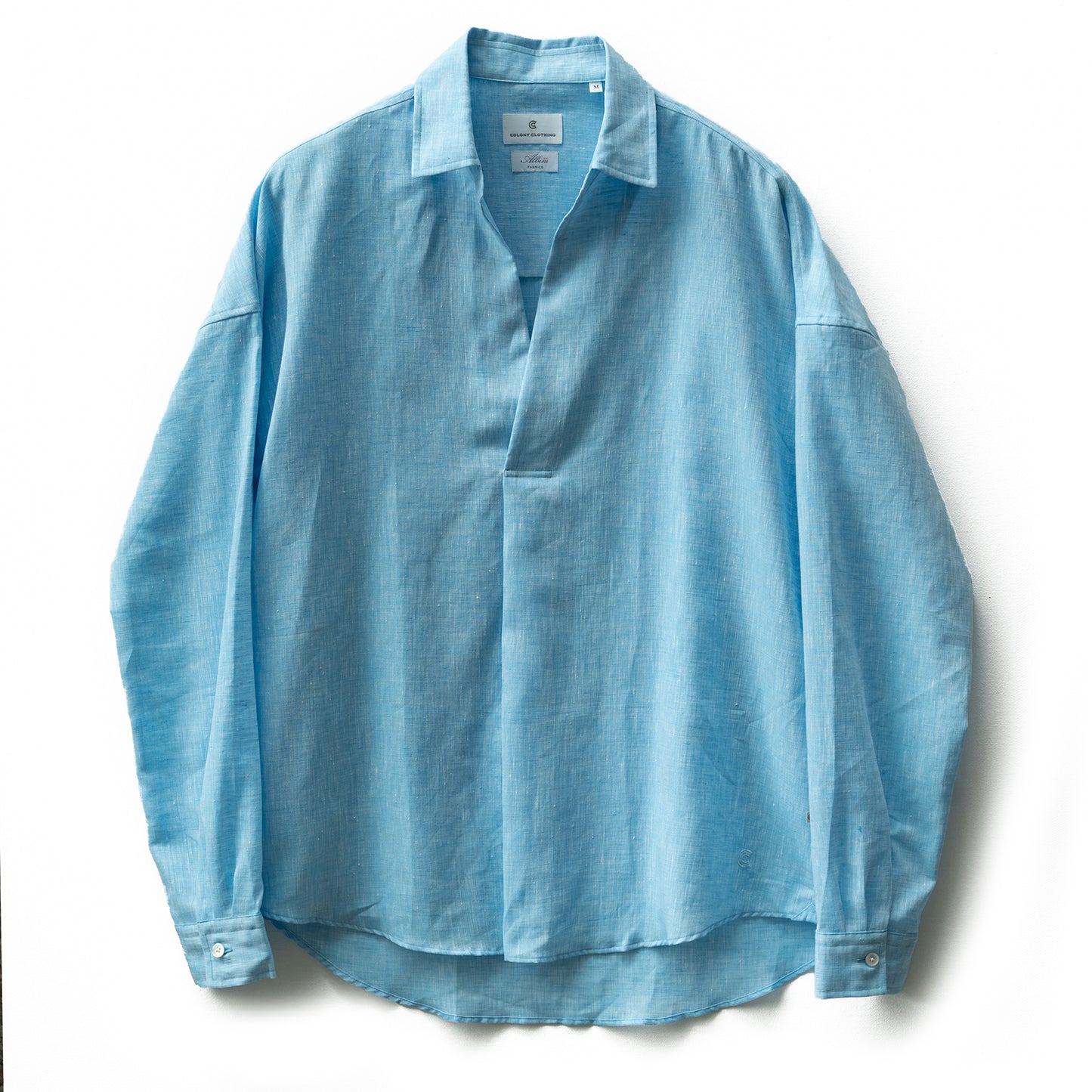 COLONY CLOTHING / ALBINI リネン プールサイドシャツ / CC2401-SH02-01 (OUTLET)