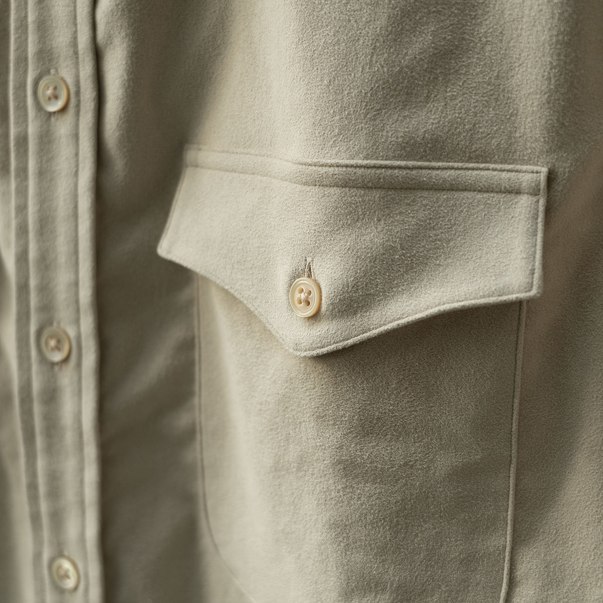 COLONY CLOTHING / Ultrasuede® ダブルポケットシャツ / CC2302-SH04
