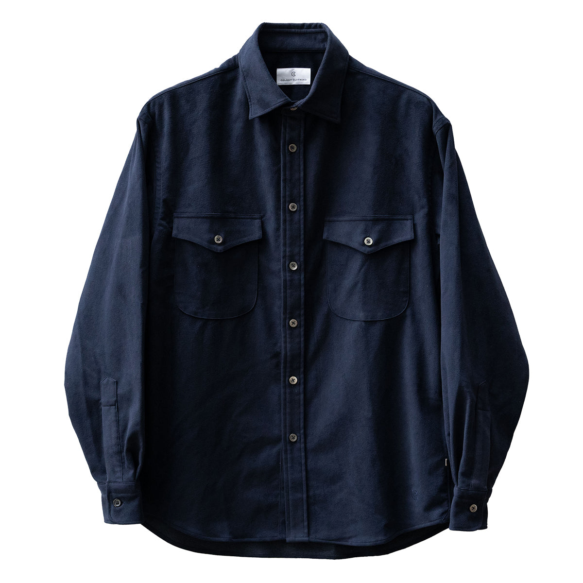 COLONY CLOTHING / Ultrasuede® ダブルポケットシャツ / CC2302-SH04