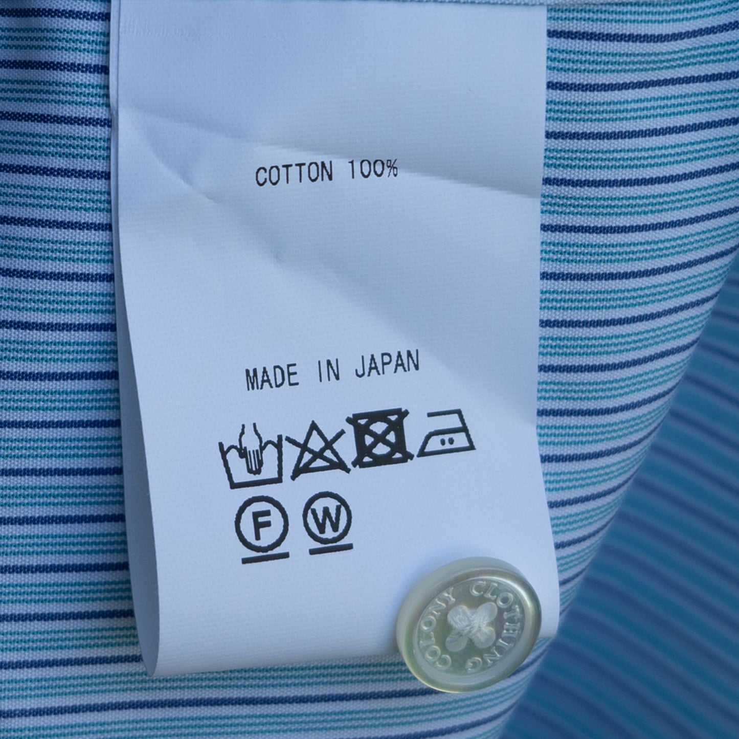 COLONY CLOTHING / ストライプ ラウンジシャツ / CCSE-SH07-02