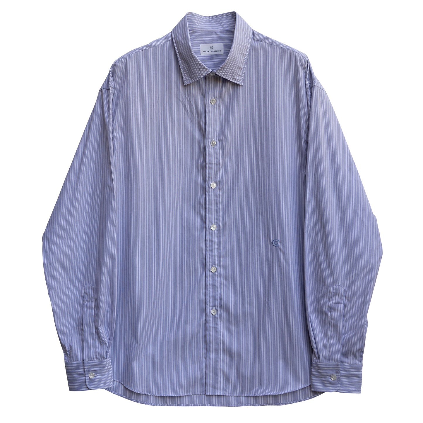 COLONY CLOTHING / ストライプ ラウンジシャツ / CCSE-SH07-01