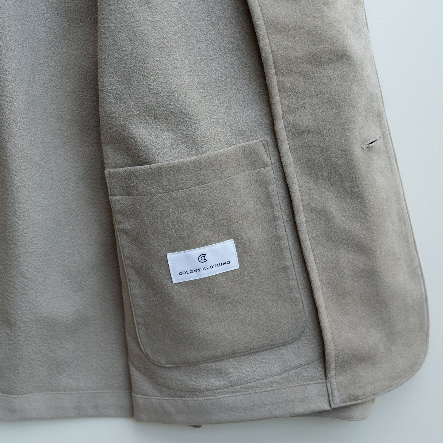 COLONY CLOTHING / Ultrasuede® シャツジャケット / CC2402-JK01S-01