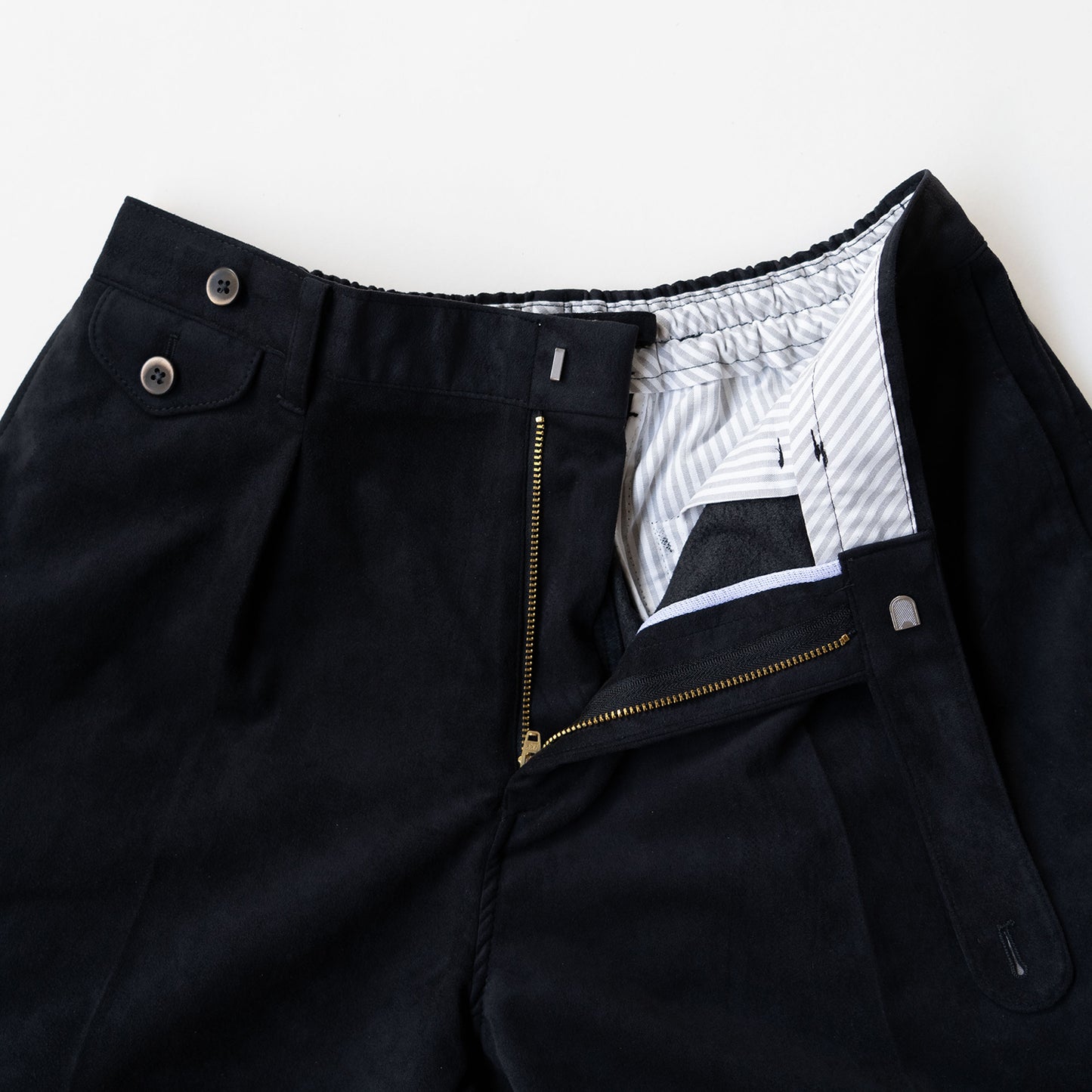 COLONY CLOTHING / Ultrasuede® ワンプリーツトラウザーズ / CC2402-PT01