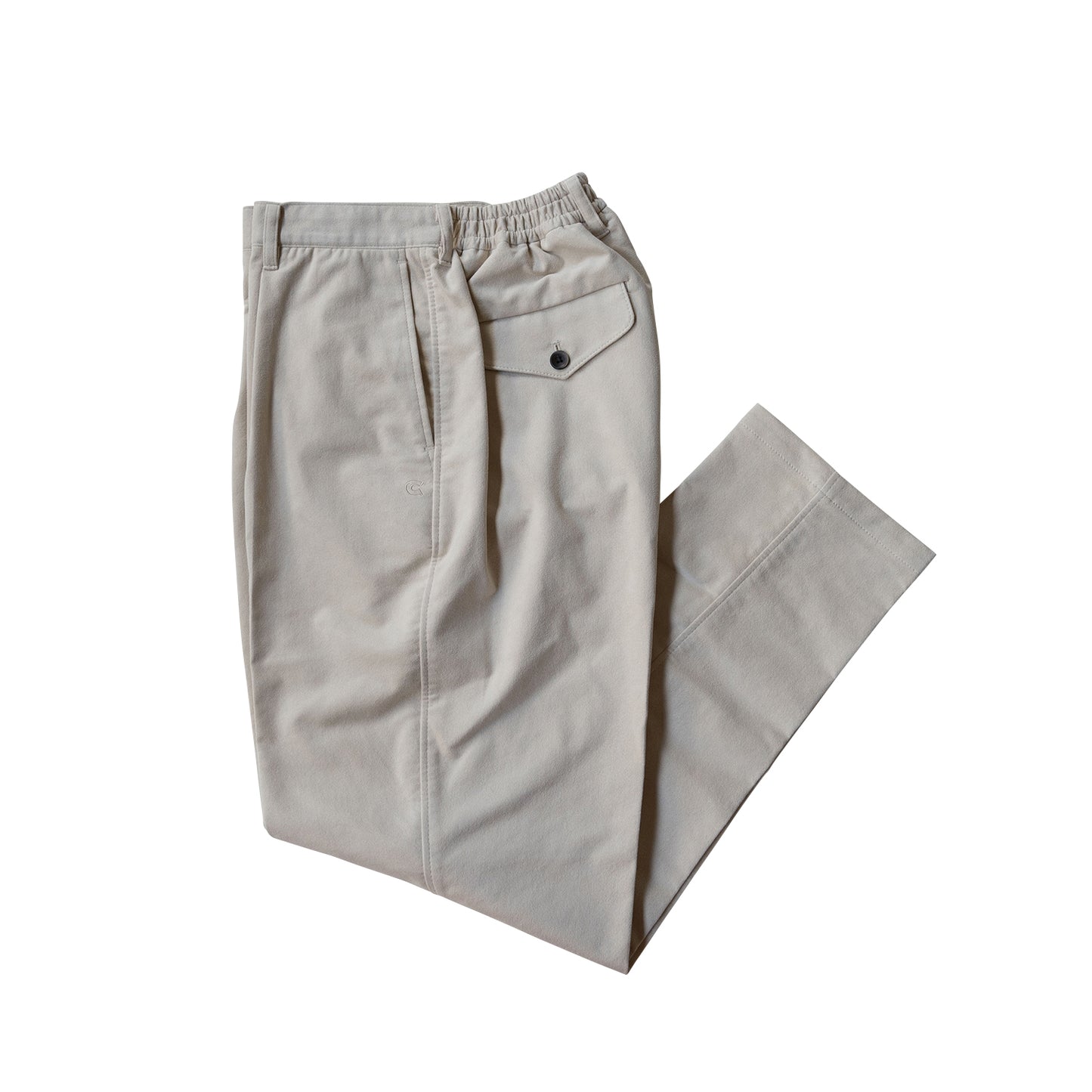 COLONY CLOTHING / Ultrasuede® ワンプリーツトラウザーズ / CC2402-PT01