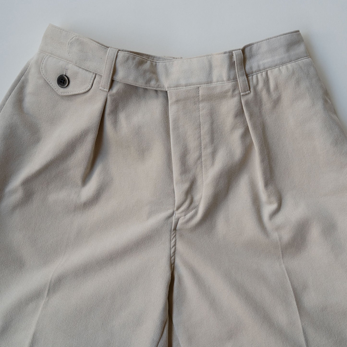 COLONY CLOTHING / Ultrasuede® ワンプリーツトラウザーズ / CC2402-PT01
