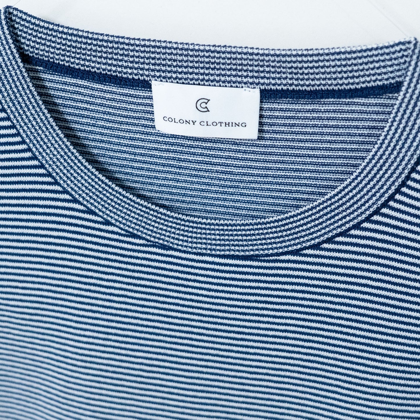COLONY CLOTHING / ボーダーニットTEE / CC2501-KN01