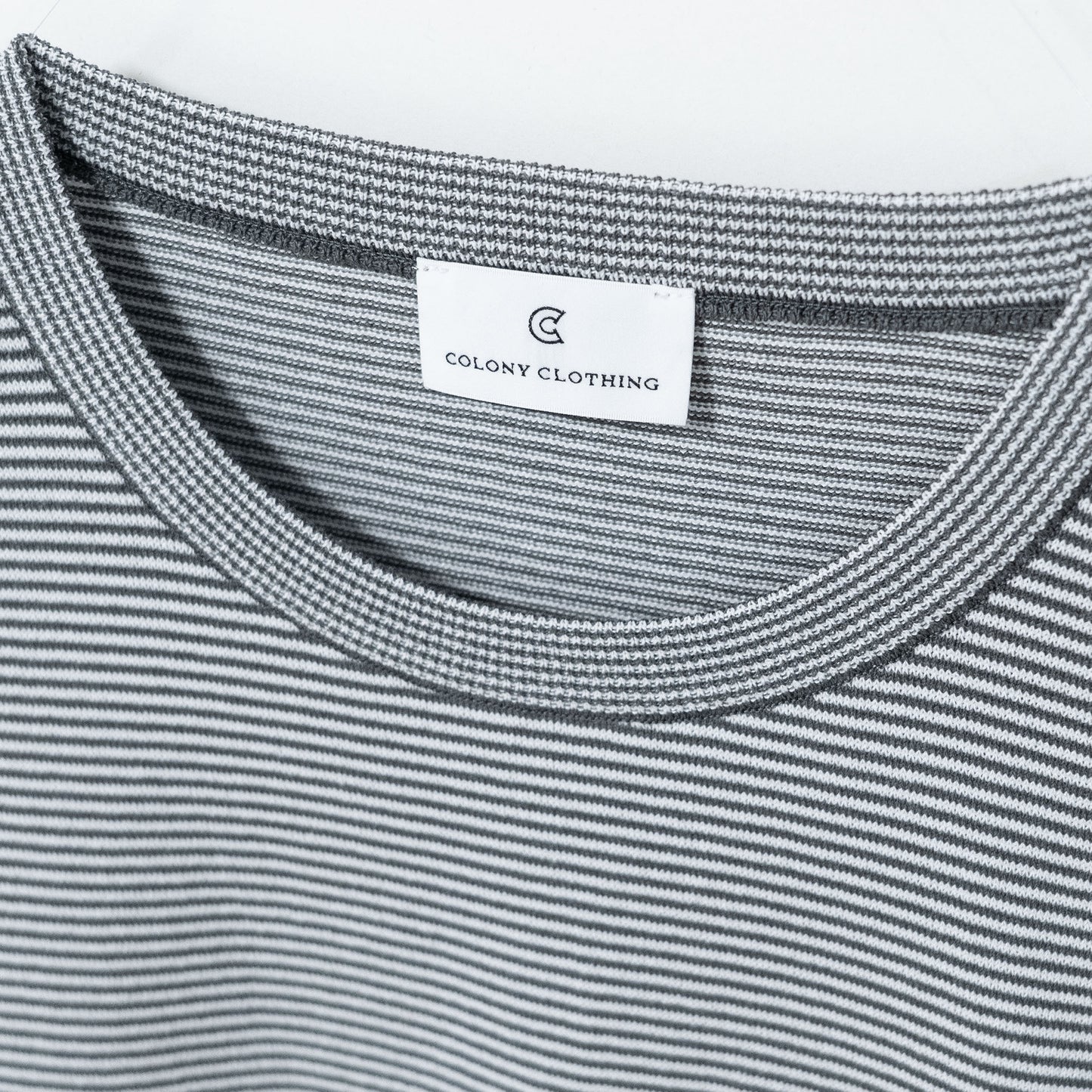 COLONY CLOTHING / ボーダーニットTEE / CC2501-KN01