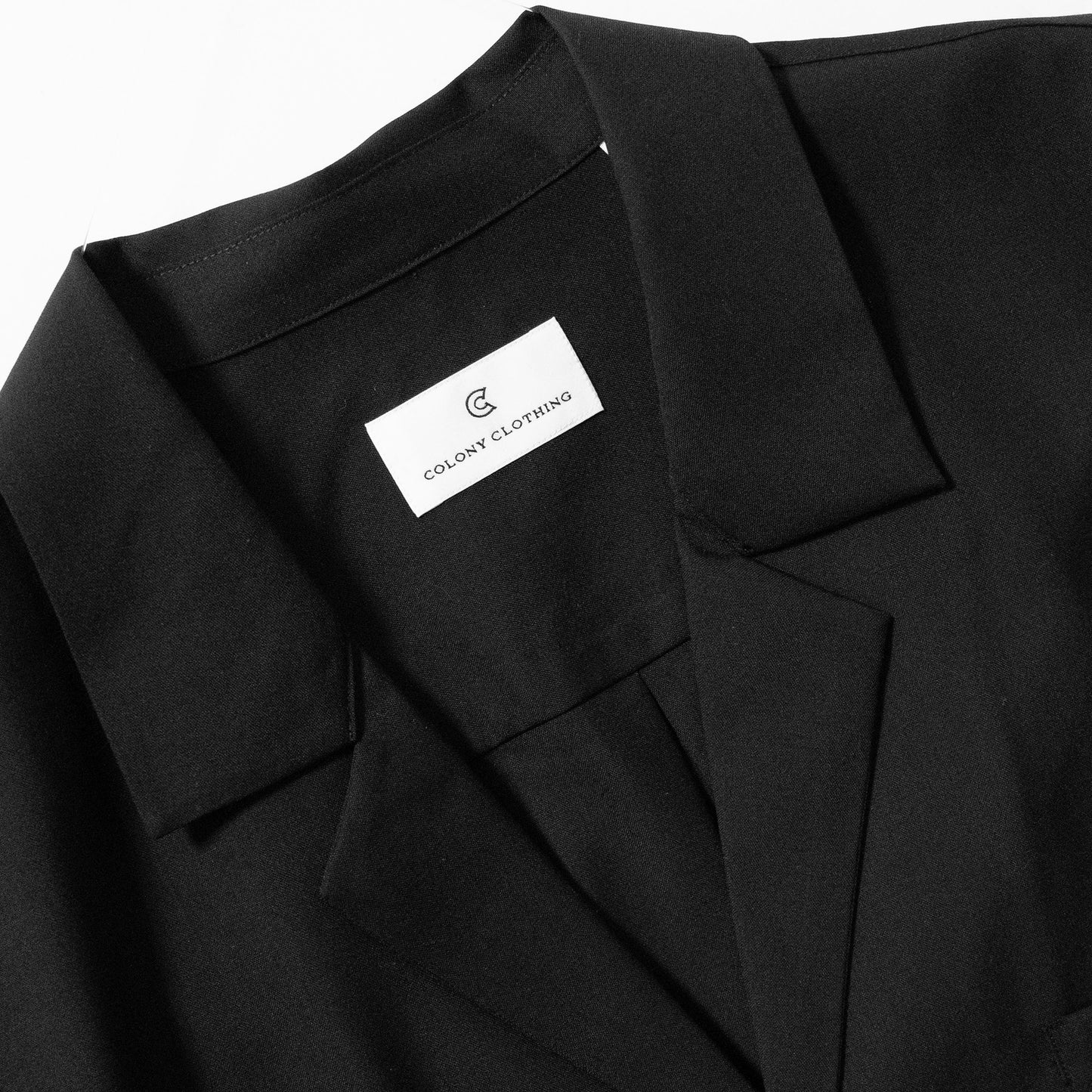 COLONY CLOTHING / オープンカラーシャツBLK / CC2501-SH01-03