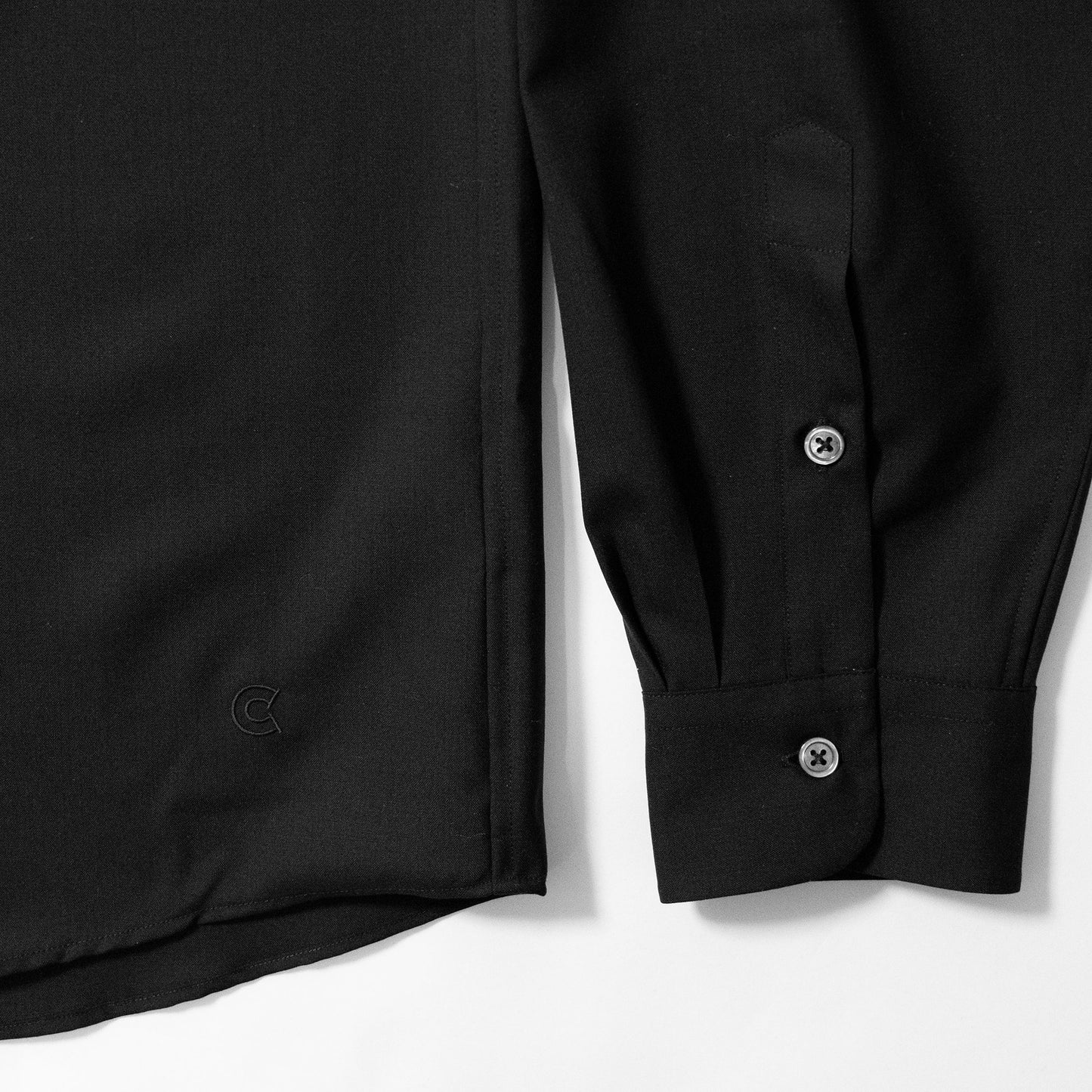 COLONY CLOTHING / オープンカラーシャツBLK / CC2501-SH01-03