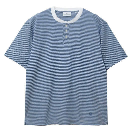 COLONY CLOTHING / ボーダーヘンリー TEE / CC2501-T01-02