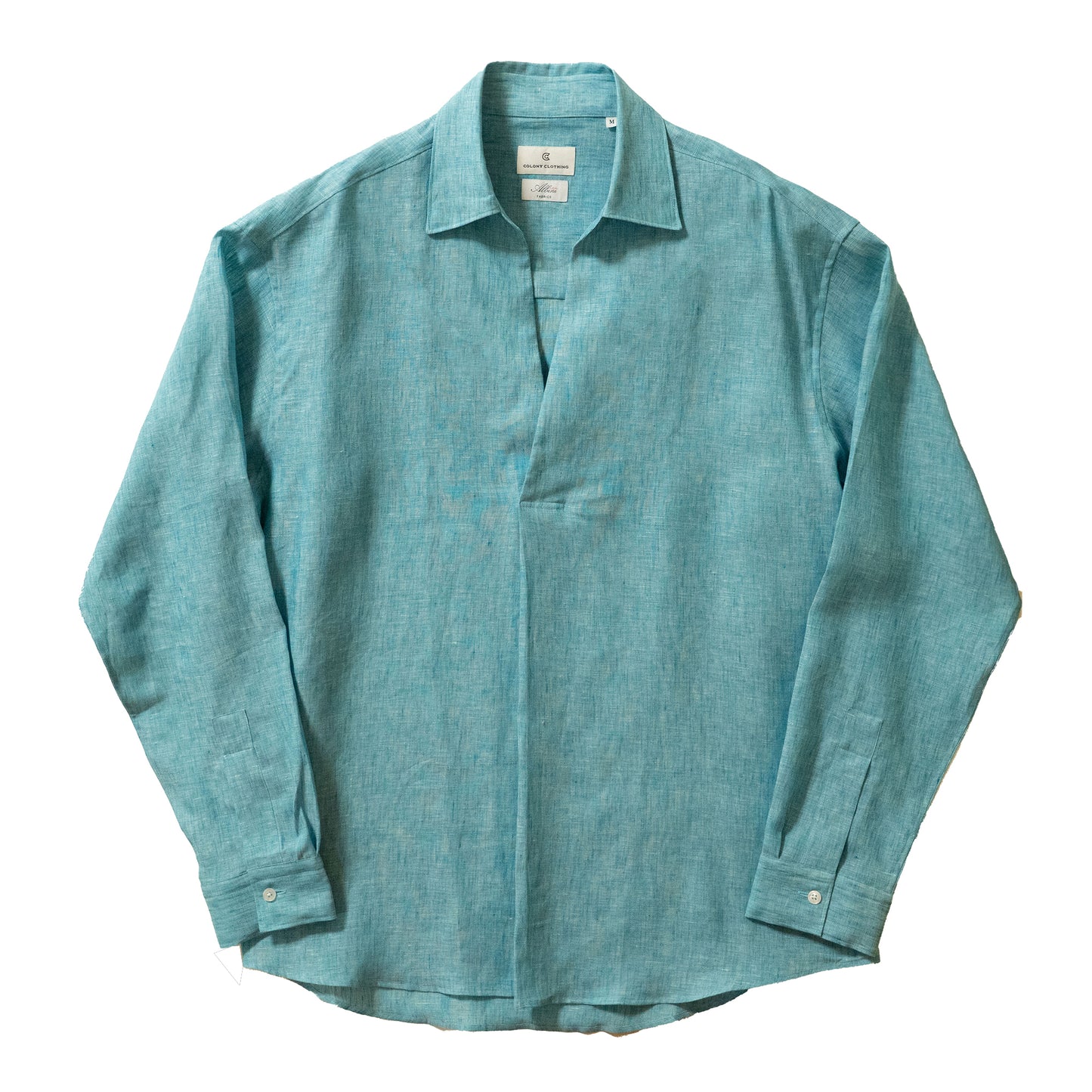 COLONY CLOTHING / ALBINI リネン プールサイドシャツ new / CC2501-SH02-01
