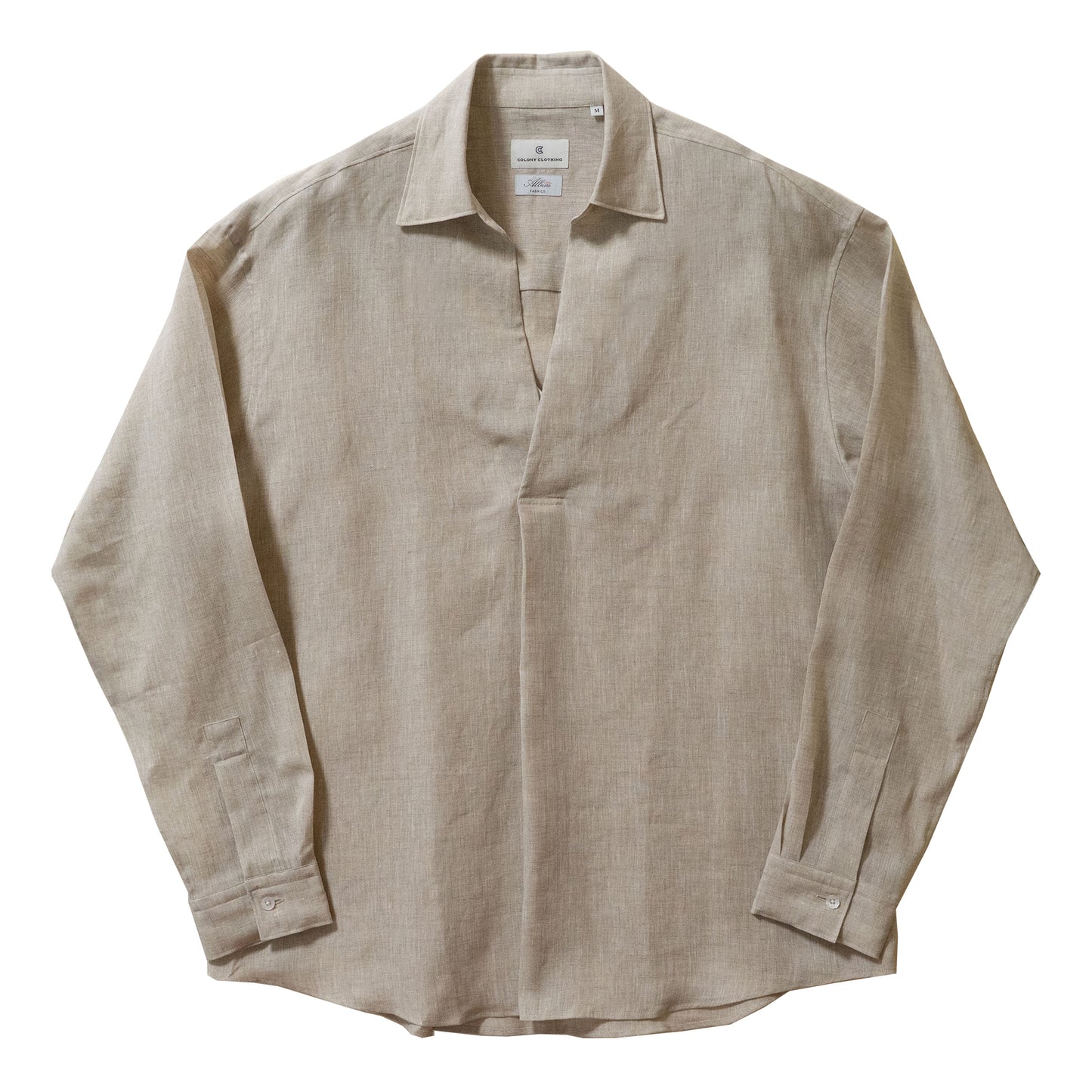 COLONY CLOTHING / ALBINI リネン プールサイドシャツ new / CC2501-SH02-01
