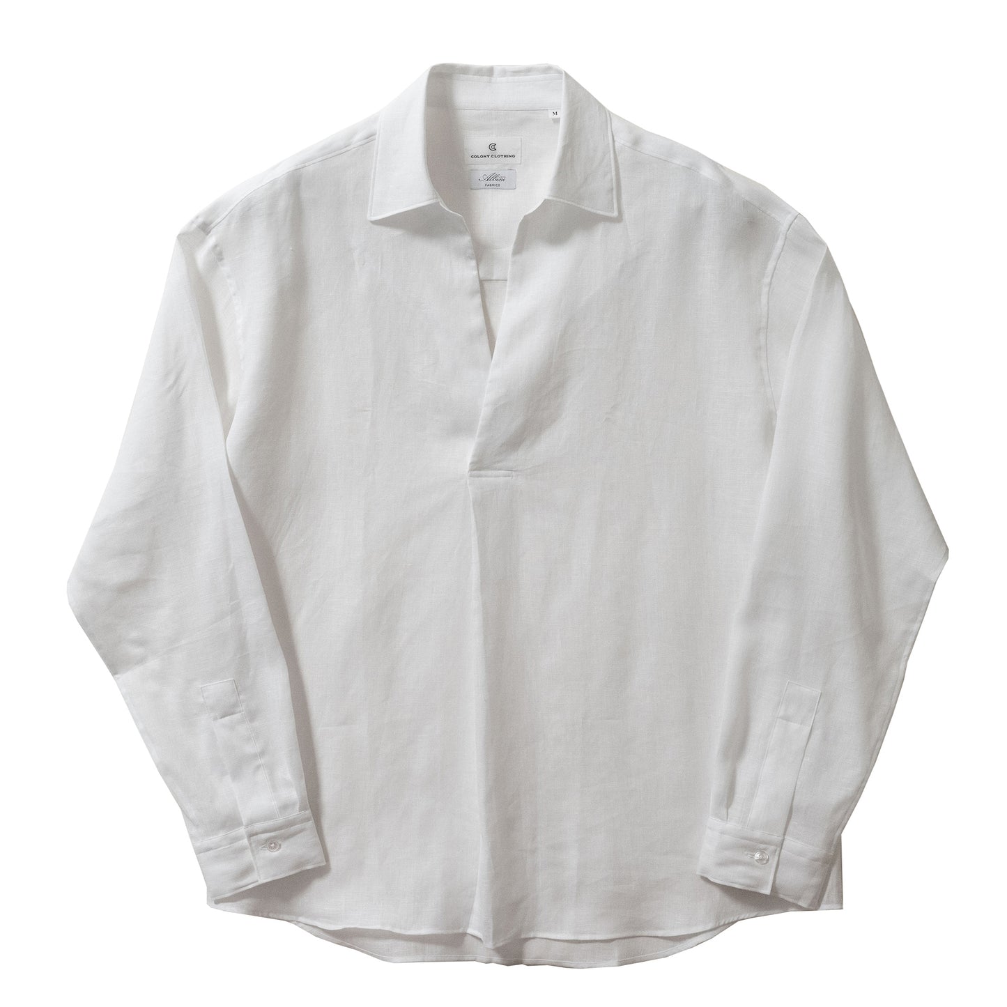 COLONY CLOTHING / ALBINI リネン プールサイドシャツ new / CC2501-SH02-01