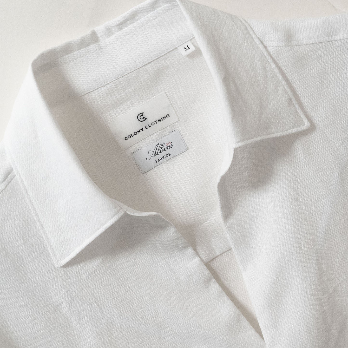 COLONY CLOTHING / ALBINI リネン プールサイドシャツ new / CC2501-SH02-01