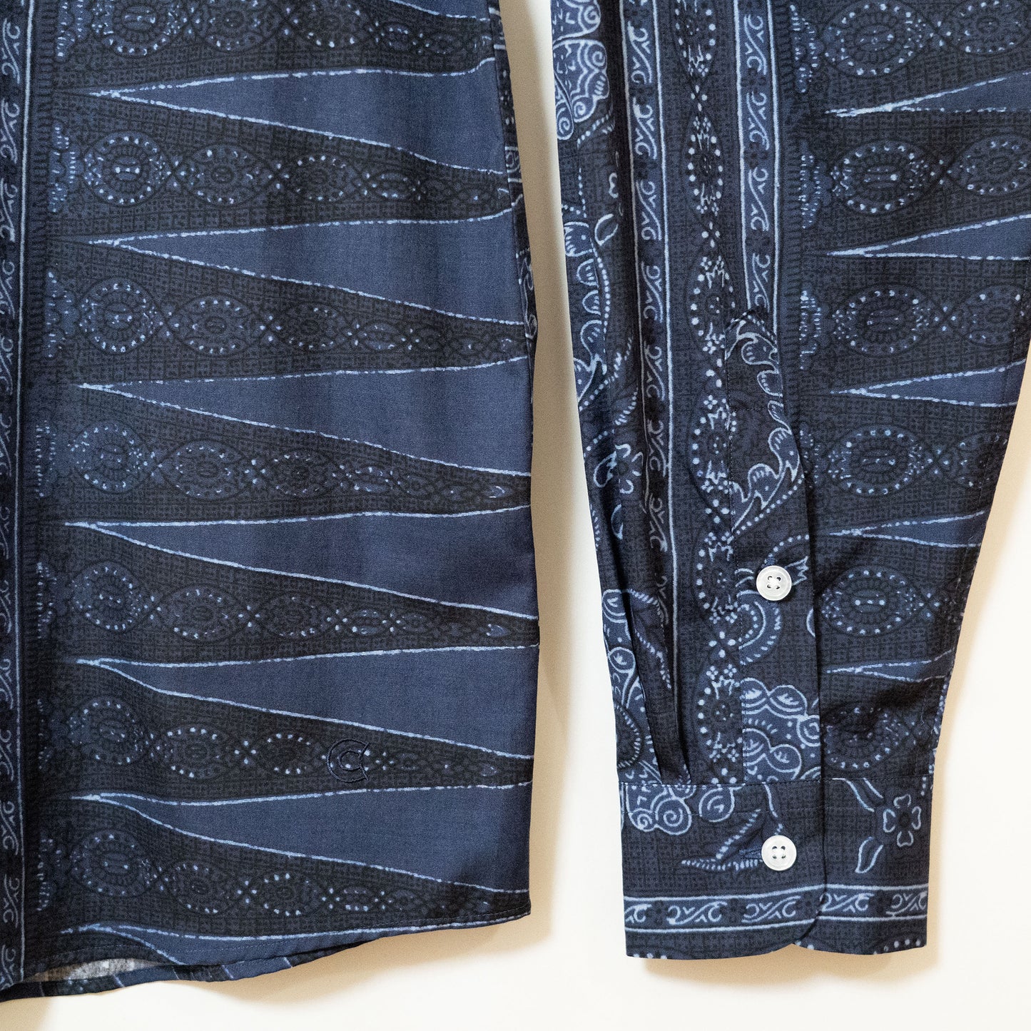 COLONY CLOTHING × Peter Lee / オープンカラーシャツ バティック/ CC2501-SH01-01
