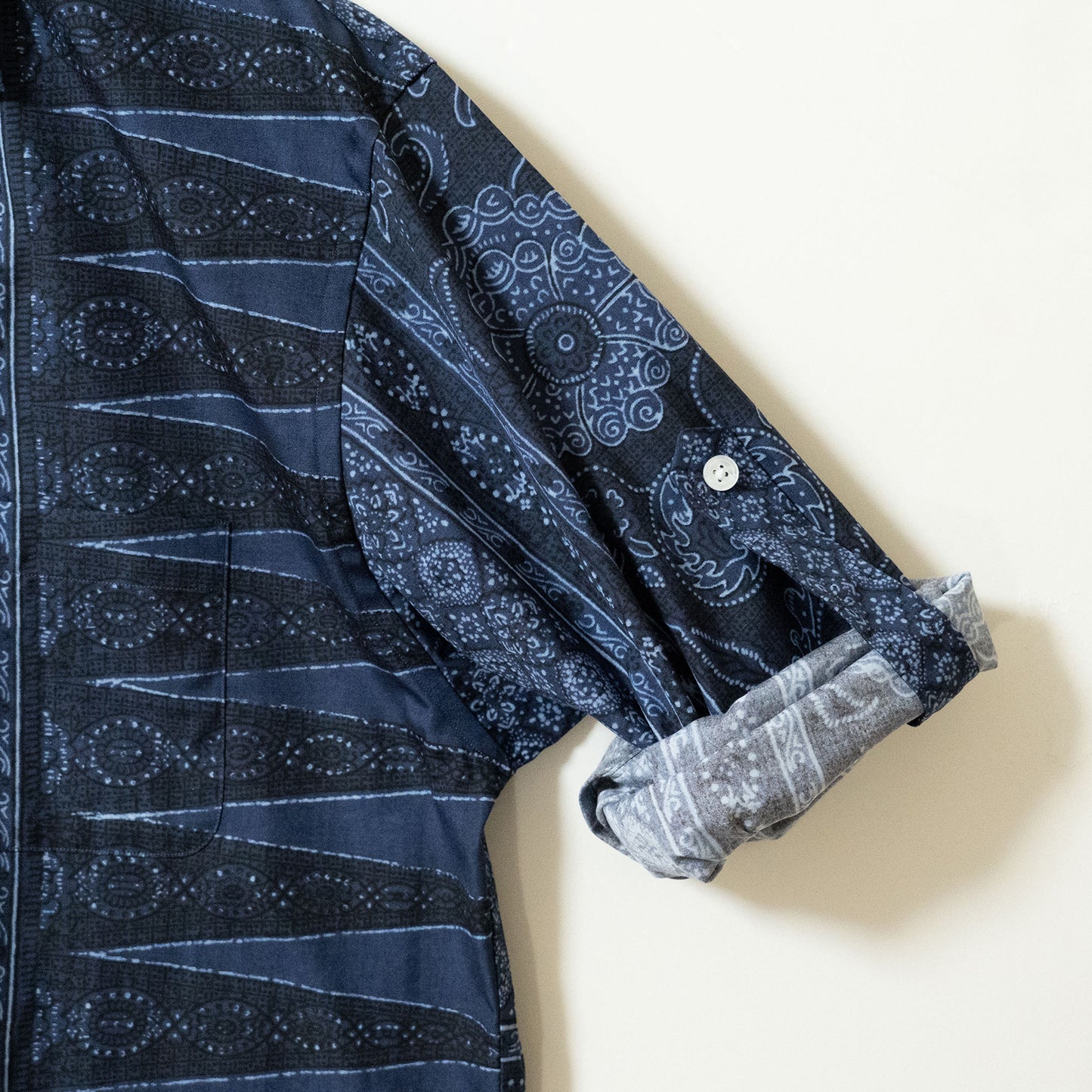 COLONY CLOTHING × Peter Lee / オープンカラーシャツ バティック/ CC2501-SH01-01