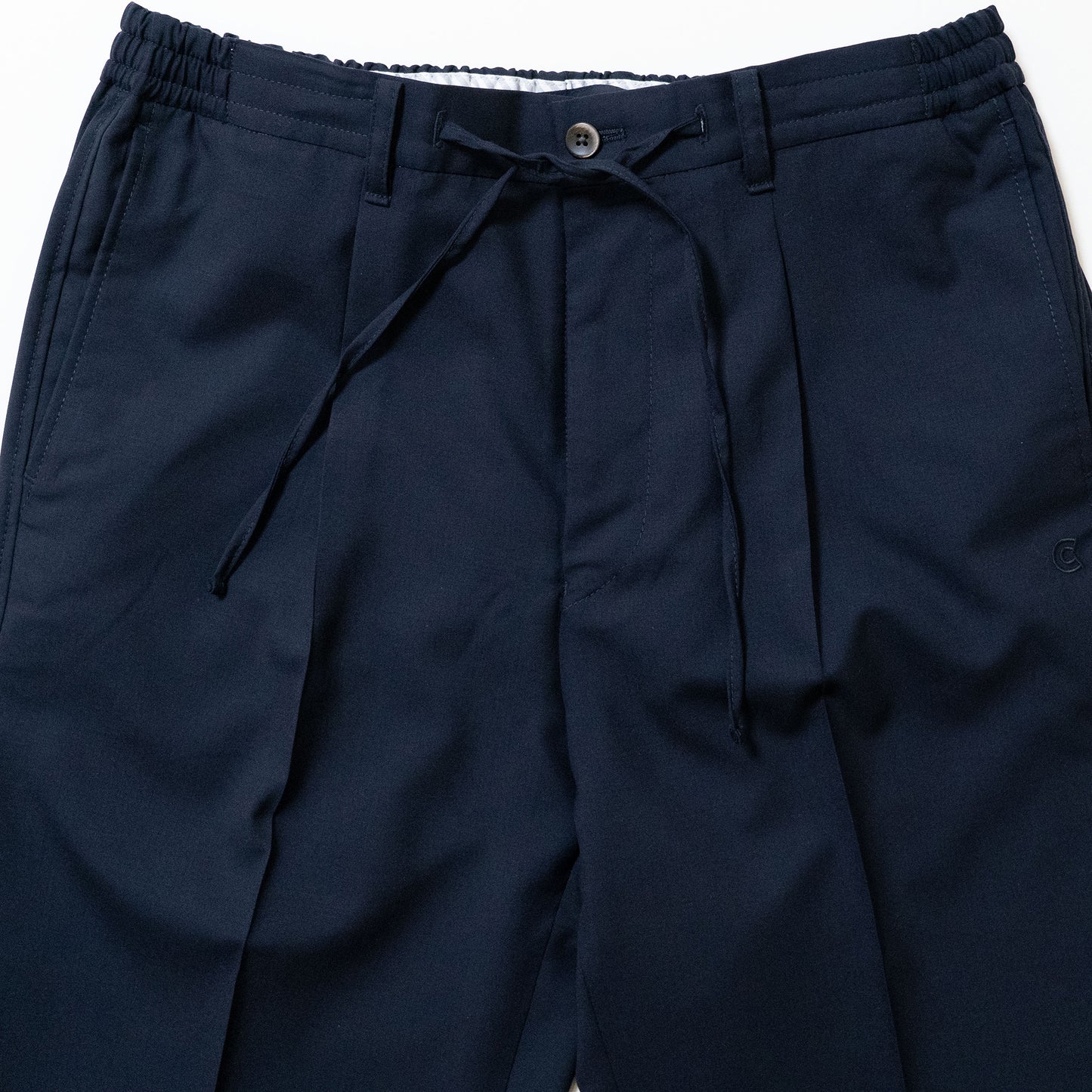 COLONY CLOTHING / ワンプリーツイージートラウザーズ Super 140's / CC2501-PT02-02