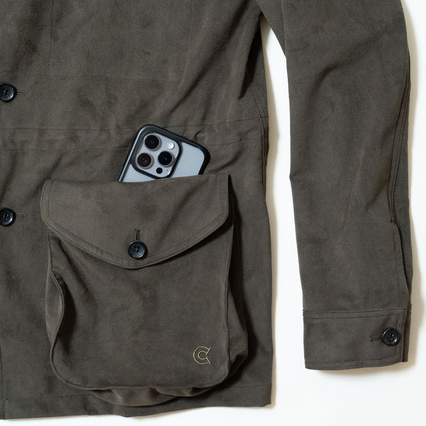 COLONY CLOTHING /Ultrasuede® サファリジャケット/ CC2502-JK05-01