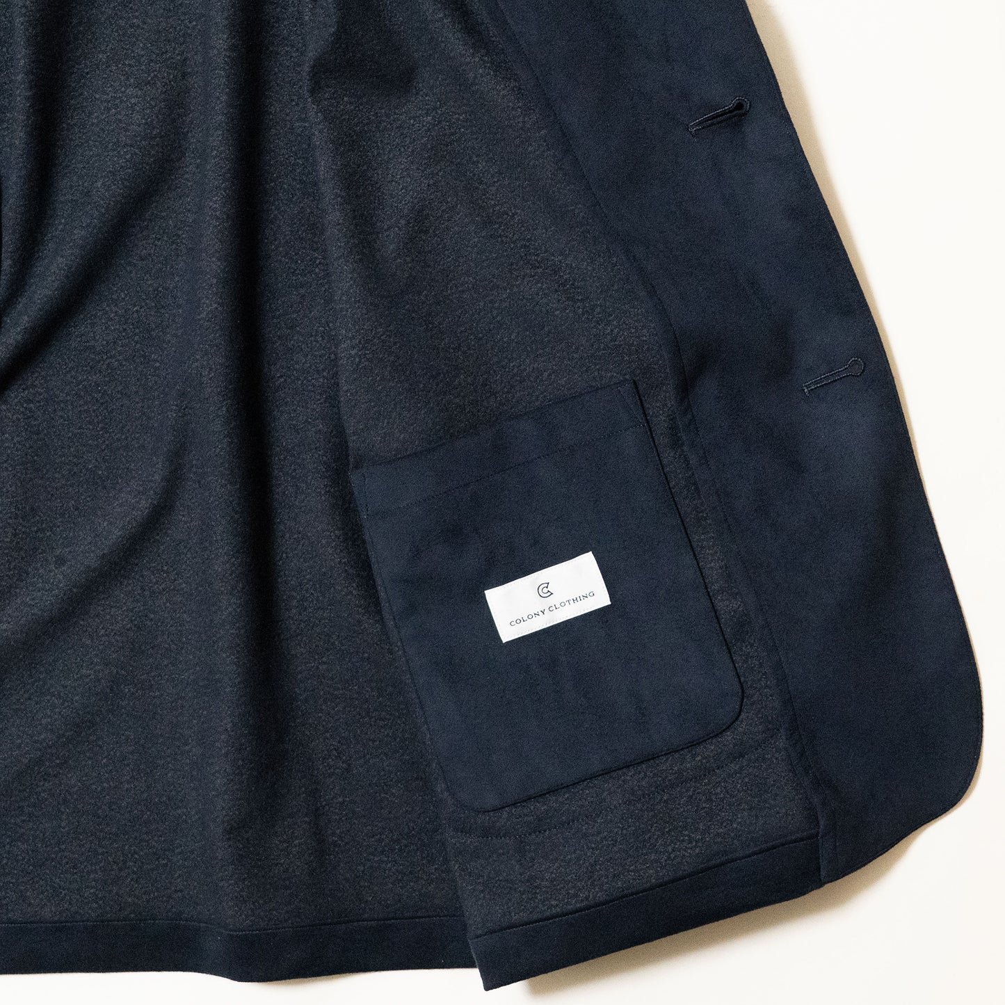 COLONY CLOTHING / Ultrasuede® シャツジャケットシングル / CC2402-JK01SB