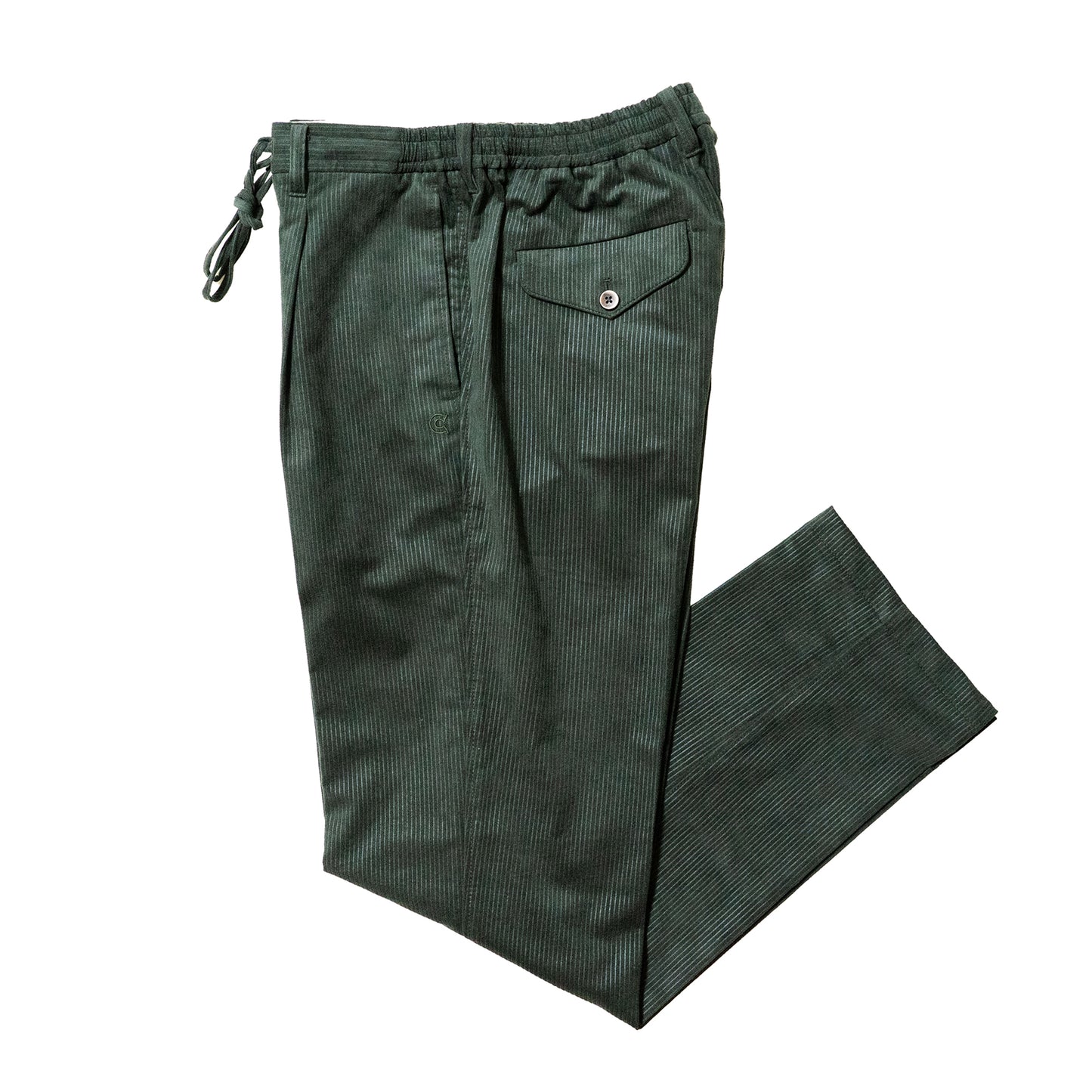 COLONY CLOTHING / Ultrasuede® ワンプリーツイージートラウザーズ コーデュロイ / CC2502-PT02-02