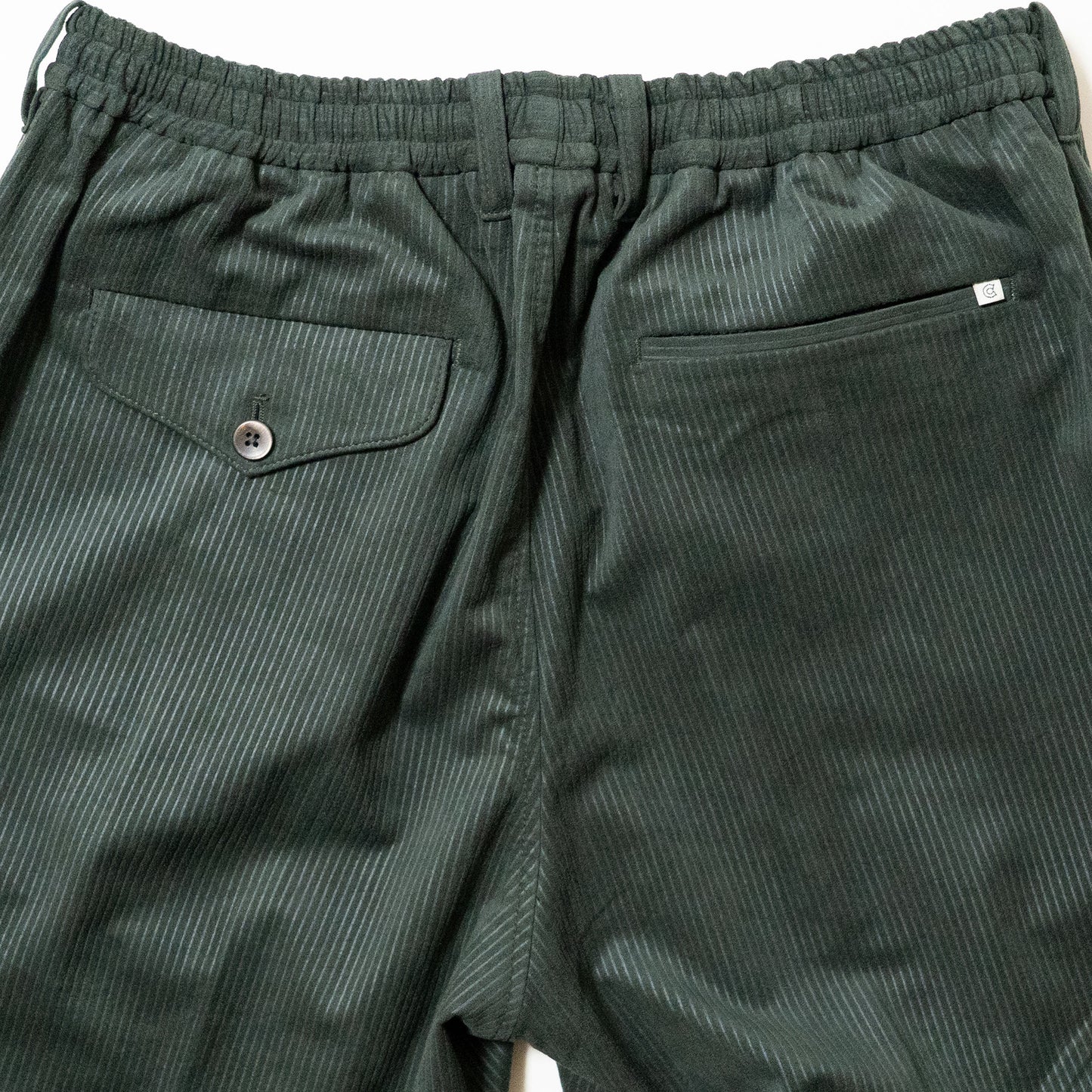 COLONY CLOTHING / Ultrasuede® ワンプリーツイージートラウザーズ コーデュロイ / CC2502-PT02-02