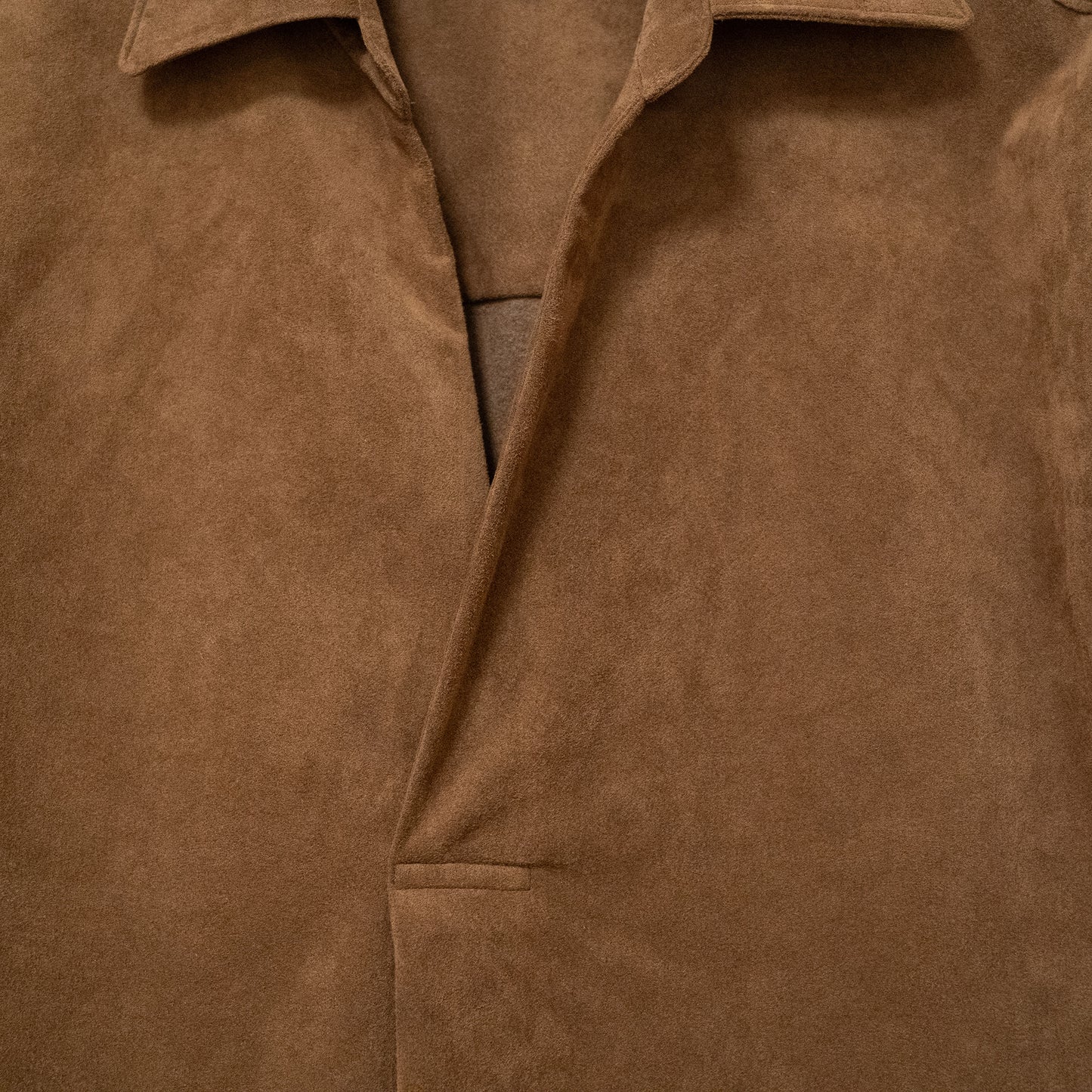 COLONY CLOTHING / Ultrasuede® プールサイドシャツ / CC2502-SH02 BROWN STONE