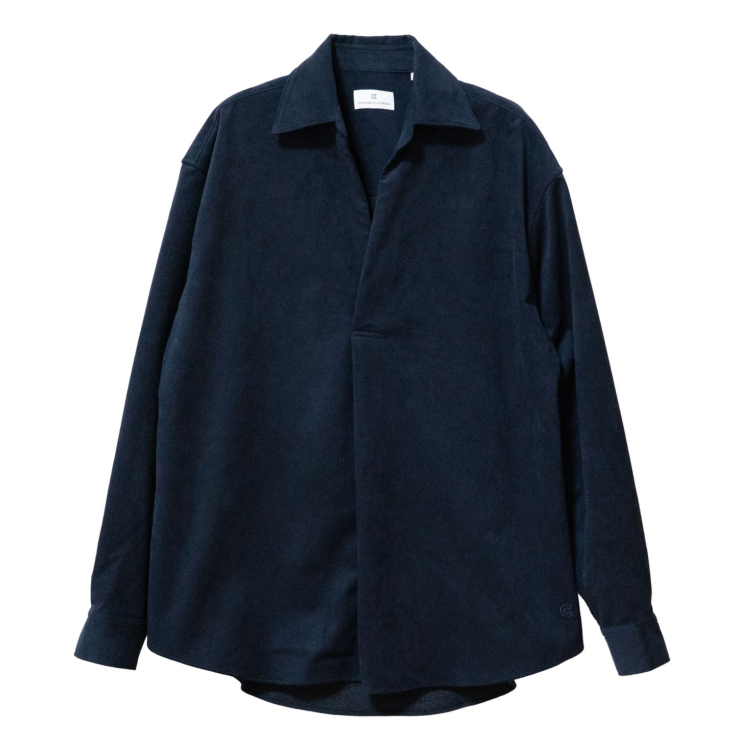 COLONY CLOTHING / Ultrasuede® プールサイドシャツ / CC2502-SH02 NAVY