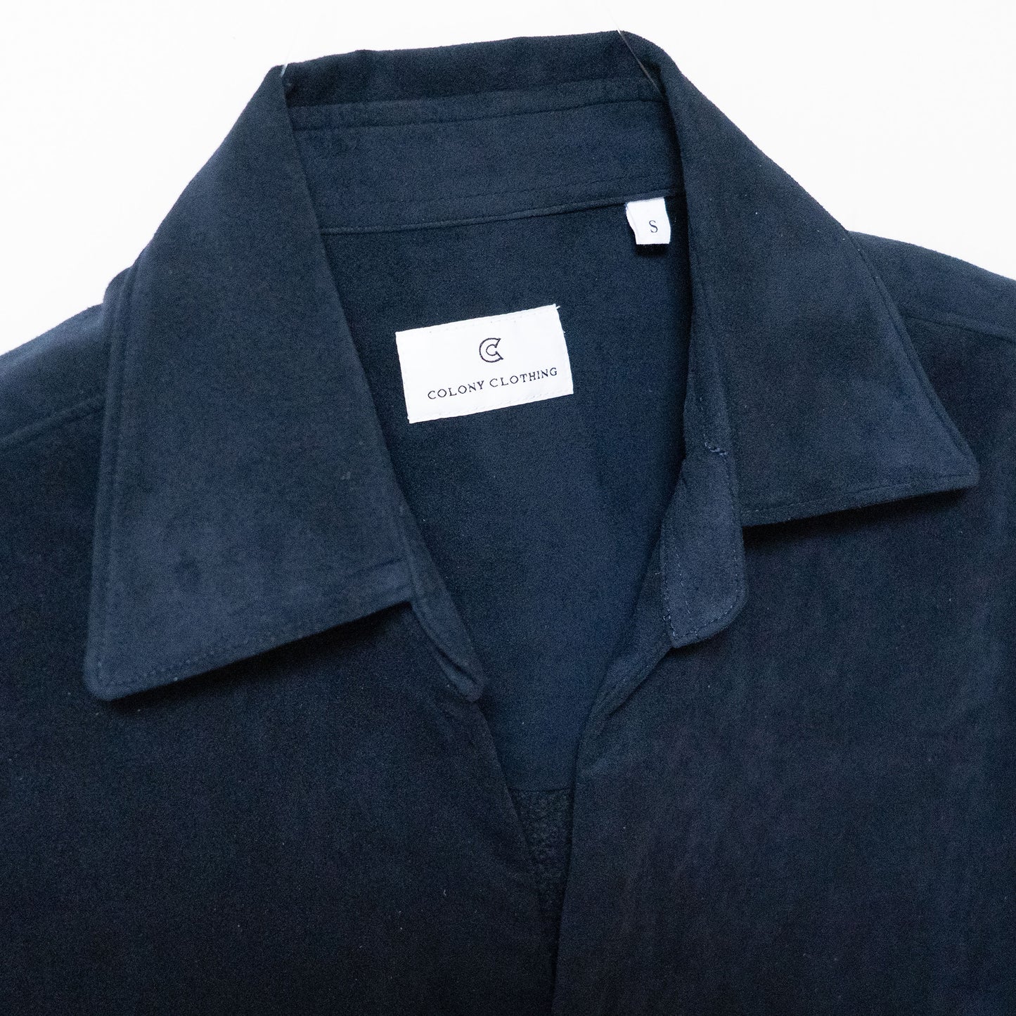COLONY CLOTHING / Ultrasuede® プールサイドシャツ / CC2502-SH02 NAVY