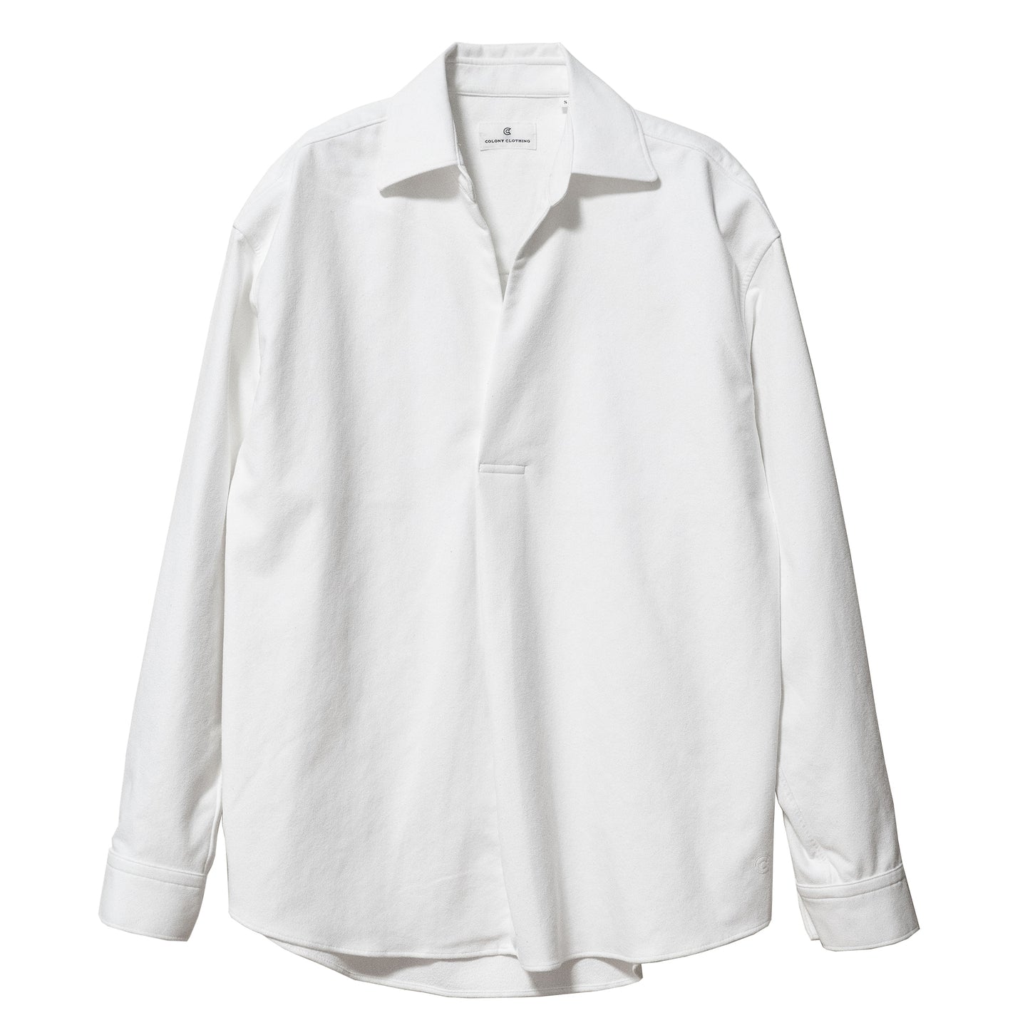 COLONY CLOTHING / Ultrasuede® プールサイドシャツ / CC2502-SH02 WHITE