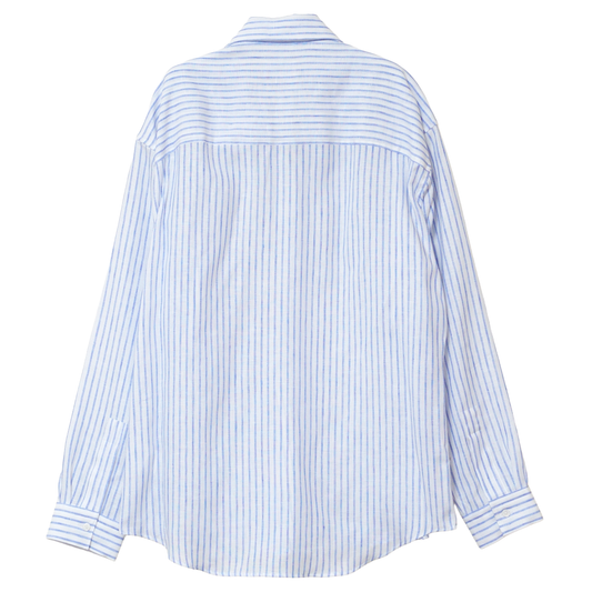 COLONY CLOTHING / ALBINI リネン プールサイドシャツ STRIPE / CC2601-SH02-05