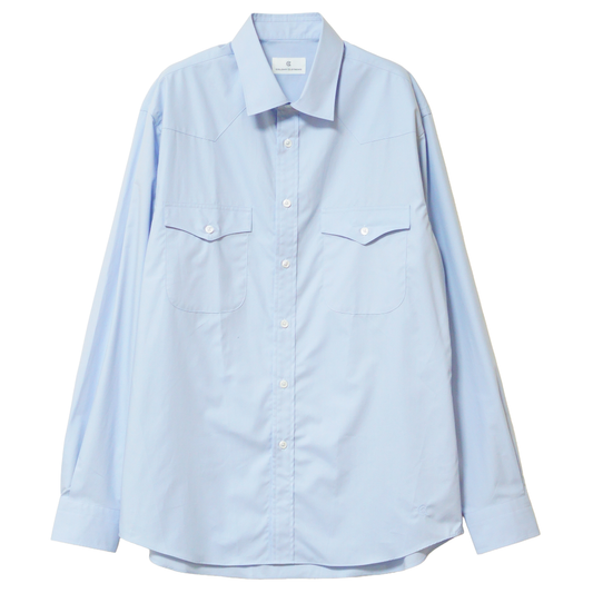 COLONY CLOTHING / ウエスタンシャツ SAX / CC2601-SH04-01