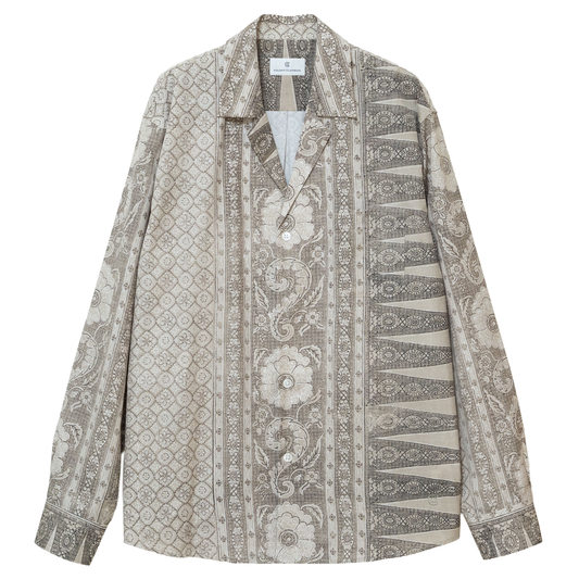 COLONY CLOTHING × Peter Lee / オープンカラーシャツ バティック/ CC2601-SH01-01