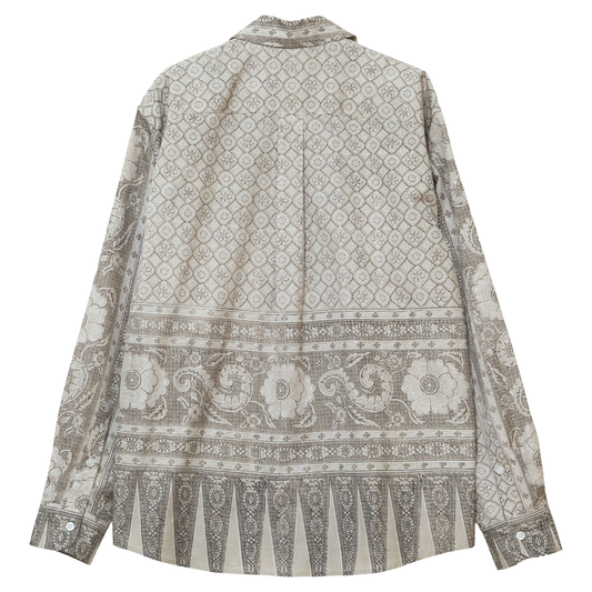 COLONY CLOTHING × Peter Lee / オープンカラーシャツ バティック/ CC2601-SH01-01