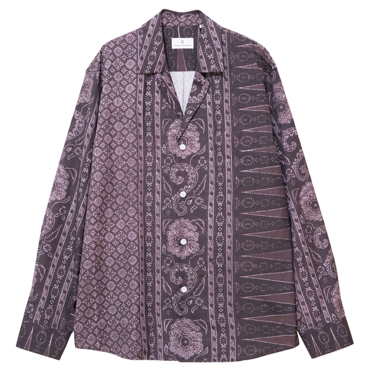 COLONY CLOTHING × Peter Lee / オープンカラーシャツ バティック/ CC2601-SH01-01